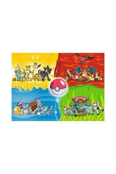 RAVENSBURGER Puzzle - Pokemon, 150 pieces XXL