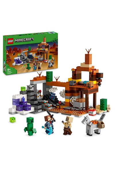 LEGO Minecraft Çorak Land Mine Well 21263 - Σετ κατασκευής παιχνιδιών για ηλικίες 8 και άνω (538 ΤΕΜΑΧΙΑ)