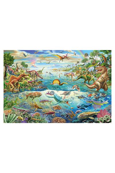 Schmidt Puzzle - Discover the Dinosaurs, 200 piese