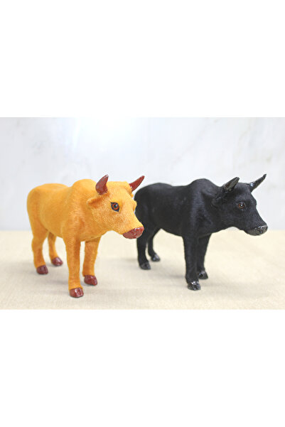 MEKs Feathered Bull Figurine