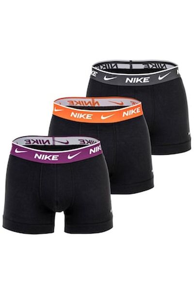 Nike Set de boxeri cu tehnologie Dri-FIT și bandă cu logo în talie - 3 perechi, Multicolor, M