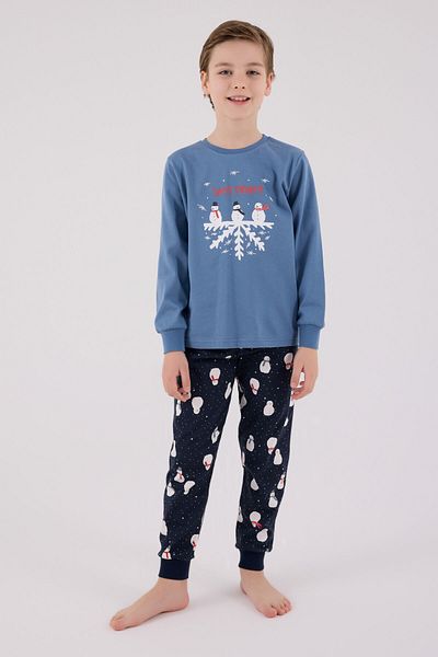 Rolypoly Boy's Blue Pajama Set