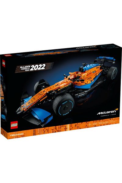 LEGO 42141 Technic - Αγωνιστικό αυτοκίνητο Mclaren Formula 1, 1432 τεμάχια, 18 χρόνια