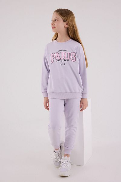 Rolypoly Girl's Purple Tracksuit Set
