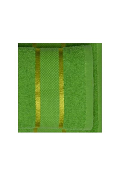 OEM Set 4 face towels, Cotton, 50x90cm, 400g/m², Light Green