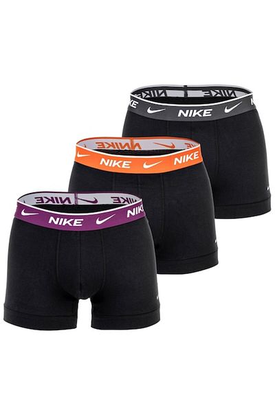 Nike Set de boxeri cu tehnologie Dri-FIT și bandă cu logo în talie - 3 perechi, Multicolor, M