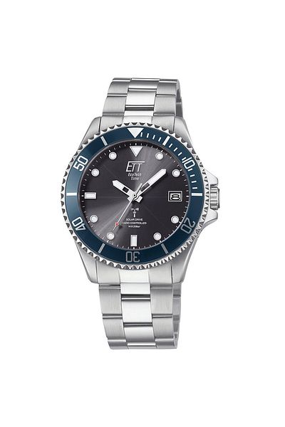 ETT Eco Tech Time Mens Watch Ett EGS-11605-35M, Quartz, 44mm, 20ATM