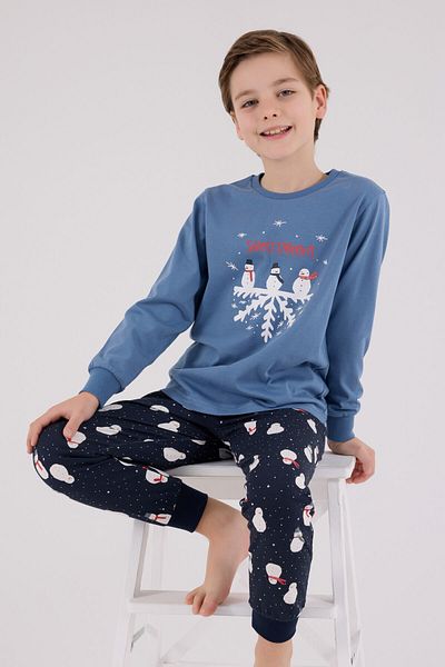 Rolypoly Boy's Blue Pajama Set