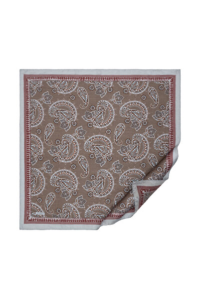 ipekevi Eșarfă imprimată Silver Mink Tnsl 2227