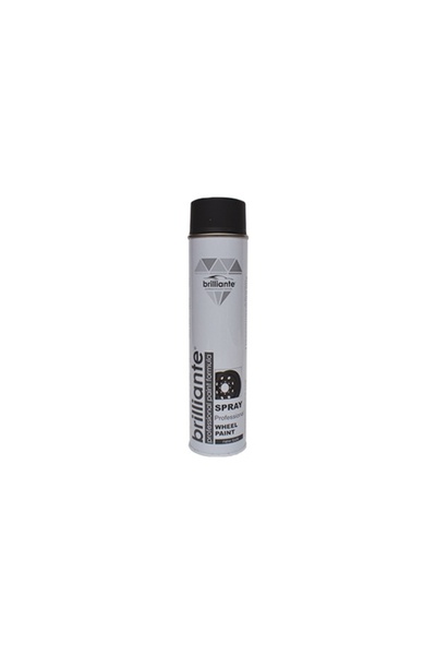 OEM VOPSEA SPRAY PENTRU JANTE NEGRU MAT 600 ml BRILLANT