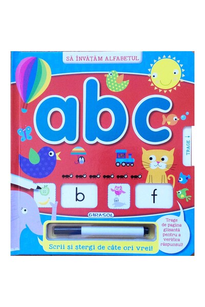 Editura Girasol Scrii și ștergi - ABC