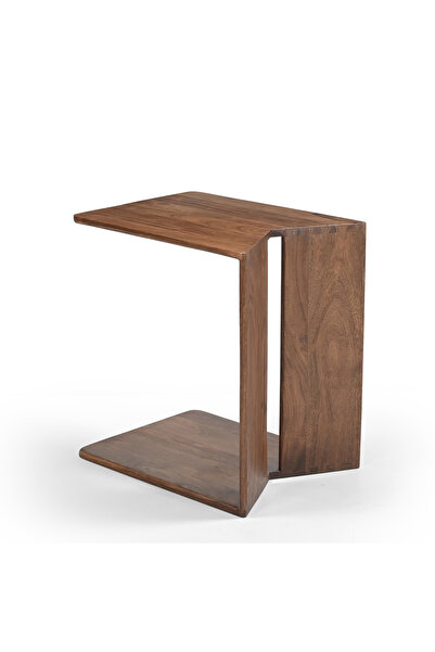 Generic Acasia Walnut Table - 48*36*50 cm