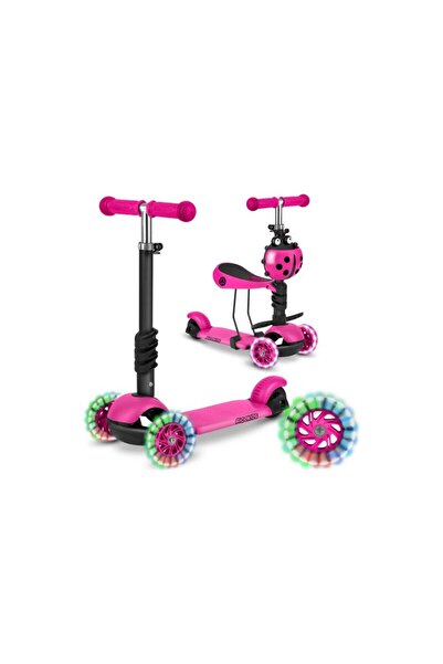 Ricokids Balance scooter, with adjustable, removable seat, for children, Ricokids, Buggy, with 3 wheels
