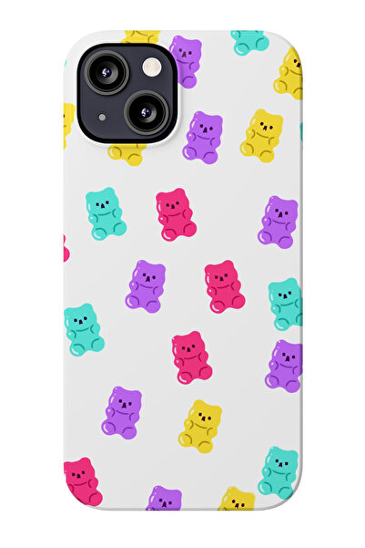 izzytech حافظة هاتف من السيليكون بتصميم جيلي بون متوافقة مع هاتف iPhone 14 Pro