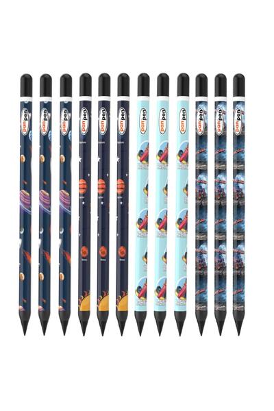 Panda Panpen Afacan Serisi Bitmeyen Kurşun Kalem (PAN717) 12 Adet