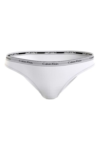 Calvin Klein - Lenjerie intimă pentru femei cu bandă cu logo, alb, S