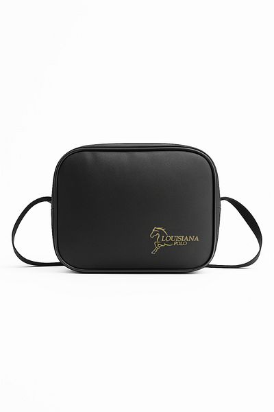 louisiana polo Thermos Lunch Box Black Yellow 1142