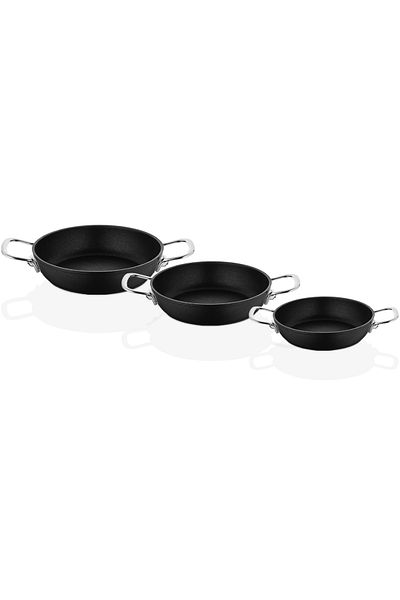 Amboss Set de 3 bucăți din titan, ignifug, antiaderent