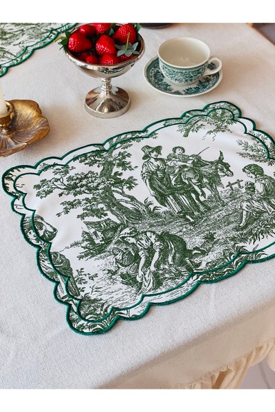 HOME OF BLOSSOM Toile De Jouy 2Li American Service