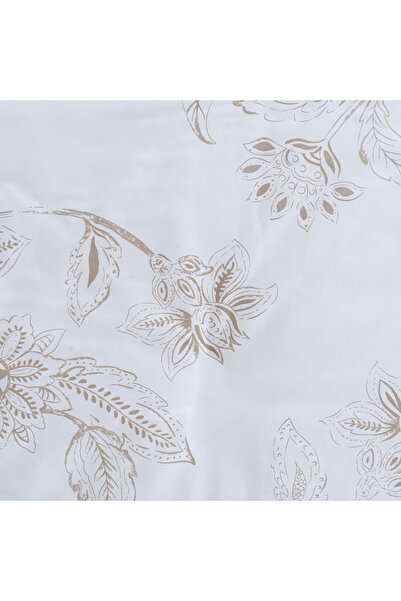 Cottage comfy floral 6pc comforter super king beige 250*260cm