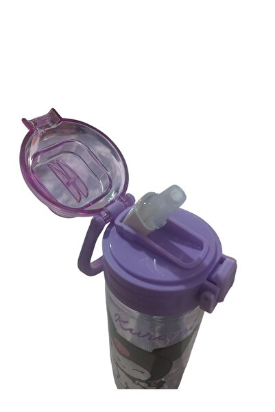 GENC DIJITAL BASKI Kuromi 500 ml Flask and Nutrition Container