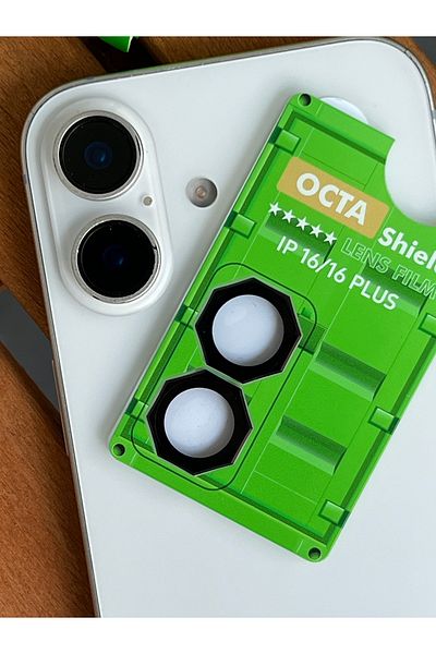 EDELFU For iPhone 16 Plus and 16 Cornered Camera Protector 8Gen Design Sapphire Lens with Insertion Apparatus