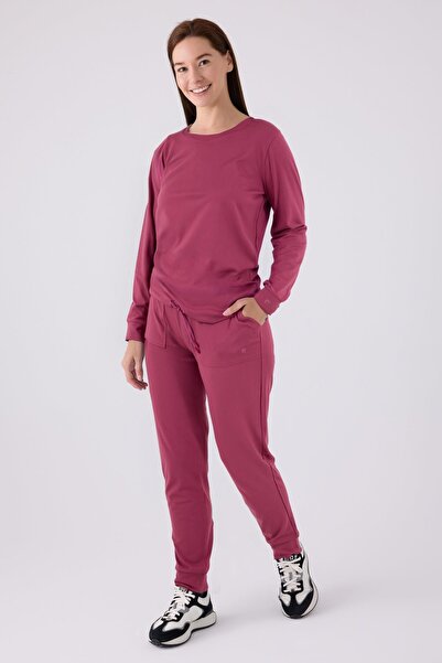 Pierre Cardin Women's Comfort Fabric Long Sleeve Pajama Set