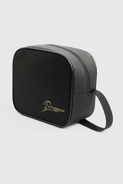 louisiana polo Thermos Lunch Box Black Yellow 1142