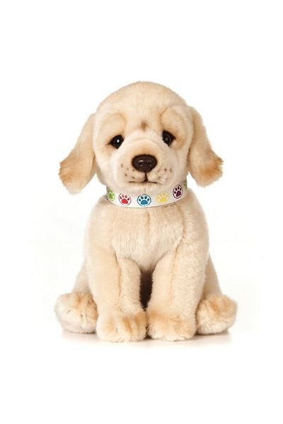 Living Nature Plus Toy Labrador Puppy, Cream, Living Nature, 23 cm