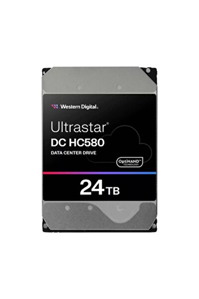 WESTERN DIGITAL Server HDD Western Digital Ultrastar DC HC580, 24TB, SE, SAS,...