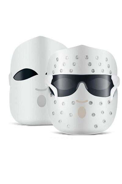 K.SKIN LED Light Therapy Mask – 3 Color Skin Rejuvenation Device for Acne, Wrinkles, Glow