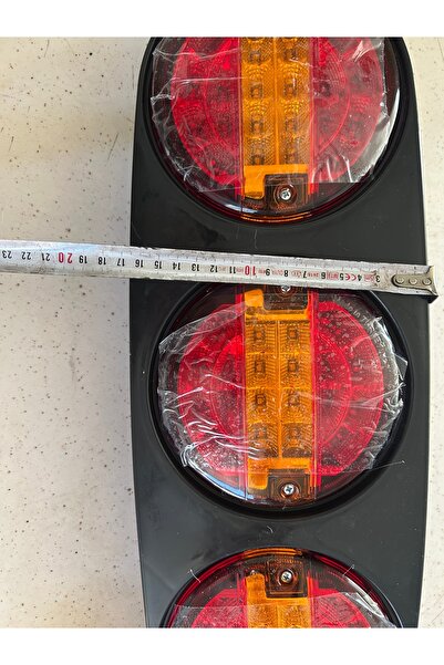 KIR OTOMOTİV 3 fonskyonlu trio stop lamba park fren sinyal 12.24 volt