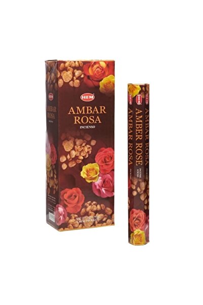 Hem Set Betisoare Parfumate Amber Rose 120 Buc