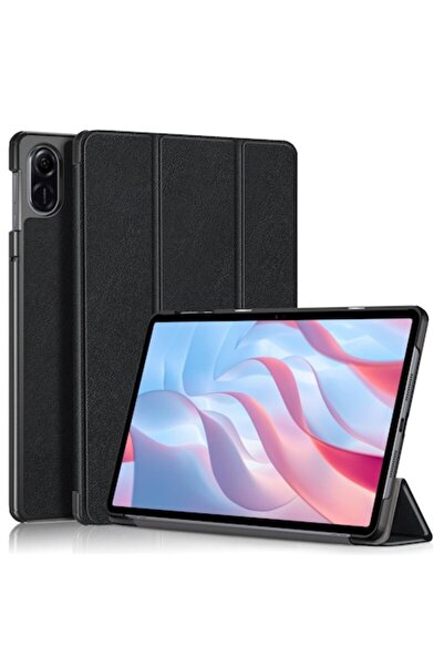 Dali Protective Case for Tablet Compatible with Honor Pad X9/X8 Pro, FoldPro, Stand Type, Faux Leather, B
