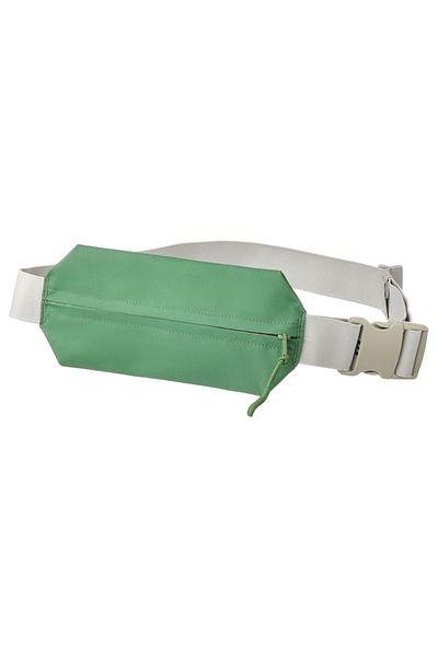 Dali Borseta de talie, centura reglabila, compartiment cu fermoar, verde