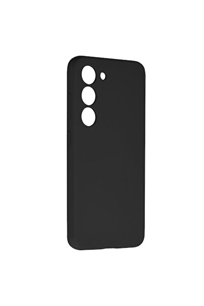 dalip Husă de protecție compatibilă cu Samsung Galaxy S23, silicon cu margini moi, neagră