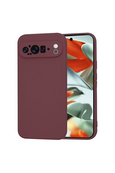 Dali Husă de protecție SoftFlex compatibilă cu Google Pixel 9 Pro XL, silicon, vișinie