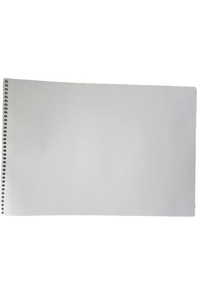 Mikro مجموعة دفاتر الموسيقى والرسم - A4 20 ورقة موسيقى + 25x35 سم 15 ورقة دفتر الرسم