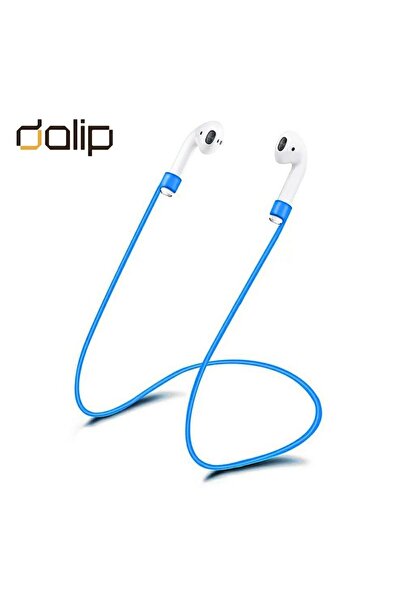 dalip Husa pentru Apple AirPods, 4Goods, Silicon, Albastru