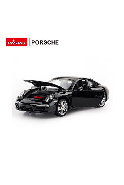 Rastar Porsche 911 Μαύρο Αυτοκίνητο Diecast Κλίμακα 1/24
