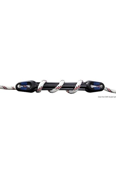 OSCULATI Compensator Ancoraj Unimer U-Cleat, Diametru Linie 10/12 mm, Lungime 332 mm, Material EPDM