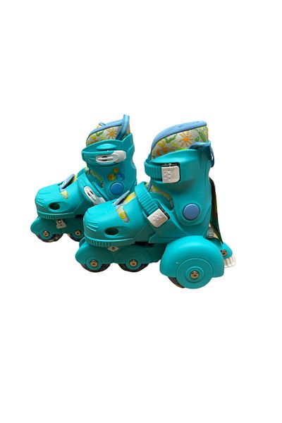 KlaussTech Adjustable Roller Skates with 4 Wheels, Size XS 26 - 29