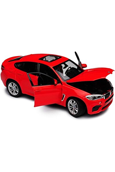 Rastar BMW X6m Κόκκινο Μεταλλικό Αυτοκίνητο Κλίμακα 1 έως 24