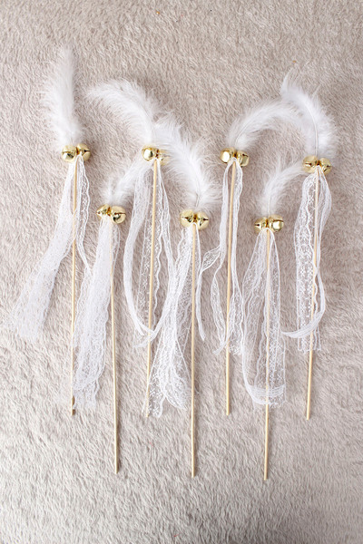 Mortex Beyaz Nedime Gelin Kına Çubuk Tefi Zili 10'lu Düğün Sünnet Kına Gecesi...