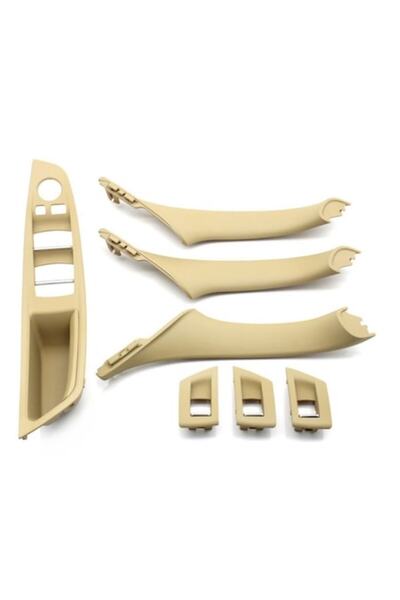 Nobrand Set 7 Maner Interior BMW F10 F11 2010-2016 Crem (Bej)