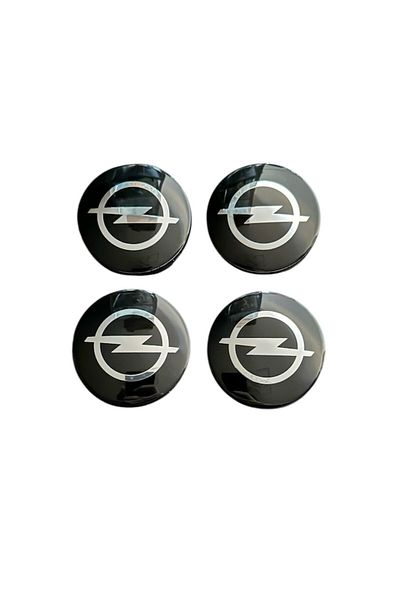 Universal Set 4 capace roti 58mm exterior, 56mm interior Opel negre
