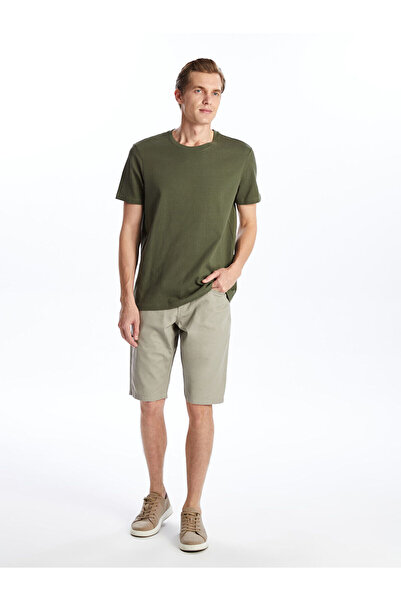 LC Waikiki Nevavm Slim Fit Men's Shorts with Difference