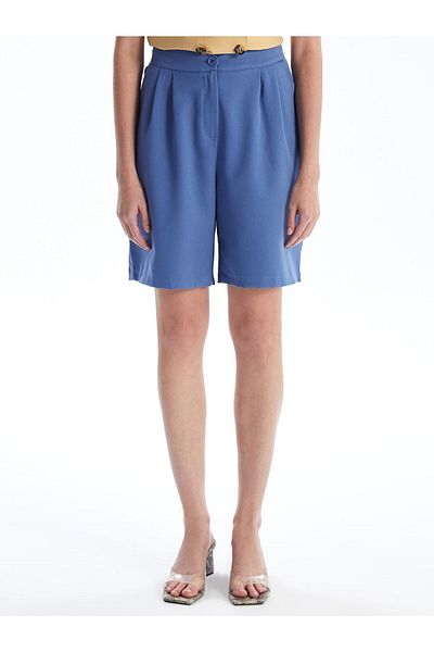 LC Waikiki Pantaloni scurți Blue City de damă Bgh05