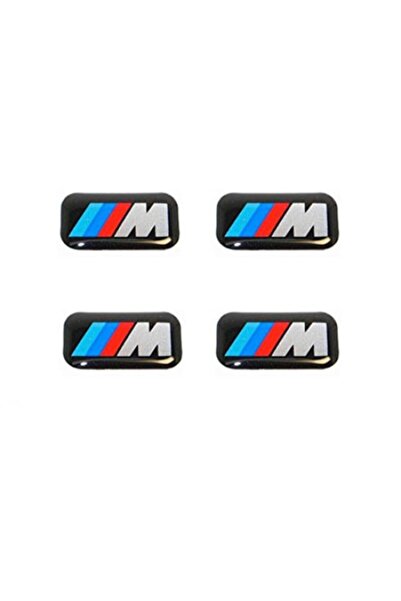 M POWER Set embleme BMW, M pentru Jante, Volan, Ceas de bord, set 4 piese