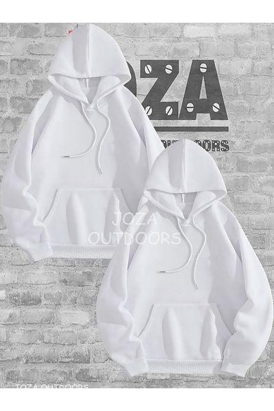 Joza Outdoors Femei Bărbați Nou Lilo Stitch Spate Imprimat Cuplu Iubitor Combinație Hanorac cu glugă Set de 2